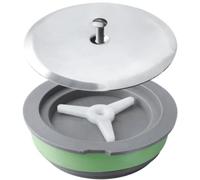 Tappo ad espansione per sifoni a pavimento piattello 125 mm diam. 90 - piattello 125mm