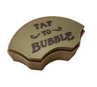 Taps To Bubble Clicky Fidget Button | Portable Press-Type Fidget Gadget,Pocket-Sized Click Button For Focus, Pocket Gadget For Classroom Home Portable Desk Travel
