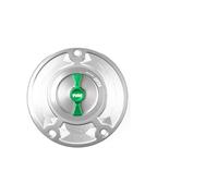 TapTapón Depósito Moto Para ER6N ER6F ER650 ZZ1400 ZX14R Para Z650 NINJA650 Z800 Z1000 ZX6R ZX1000S/SX Tapa Depósito Combustible CNC Para Motocicletas(Sliver Green)