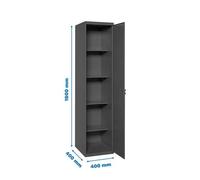 Taquilla 1800x400x400 SIMONLOCKER PROFESIONAL CLEANING 180x40x40 1/4 AN/AN marca SIMONRACK