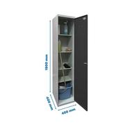 Taquilla 1800x400x400 SIMONLOCKER PROFESIONAL CLEANING 180x40x40 1/4 GR/AN marca SIMONRACK