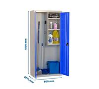 Taquilla 1800x800x400 SIMONLOCKER PROFESIONAL CLEANING 180x80x40 2/3 GR/AZ marca SIMONRACK