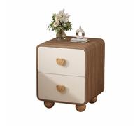 Taquilla con diseño de Doble Bombeo, Estilo Simple y avanzado, Adecuado para Objetos de Almacenamiento de Oficina, Adecuado para Almacenamiento de Dormitorio(Brown,(16 * 16 * 20in))