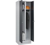 Taquilla con separación de ropa limpia/sucia Classic PLUS C+P, 1 compartimento