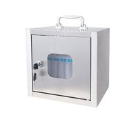 Taquilla de Acero Inoxidable para Teléfonos Móviles, Cárcel para Teléfonos para El Aula, Resistente y Duradera, Fácil de Transportar, Adecuada para Fábricas, Empresas y Laboratorios(X-Small)