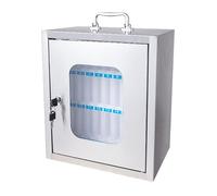 Taquilla de Acero Inoxidable para Teléfonos Móviles, Cárcel para Teléfonos para El Aula, Resistente y Duradera, Fácil de Transportar, Adecuada para Fábricas, Empresas y Laboratorios(Small)