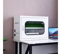 Taquilla de almacenamiento recargable para teléfono móvil con 20/60 puertos, puerto de carga USB frontal, soporta múltiples dispositivos, ranura para tarjetas integrada, diseño antiestático para
