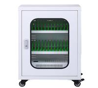 Taquilla de teléfono recargable, 30 ranuras para teléfono celular con ruedas universales, gabinete de carga portátil para teléfono móvil, carrito recargable por USB para escuela, iglesia, aeropuerto