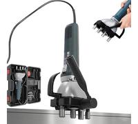 Taquilla eléctrica portátil para conductos HVAC, máquina de bandas de borde para conductos de acero, funciona en conductos rectos, curvados y con forma de 0,8 mm a 1,25 mm de grosor