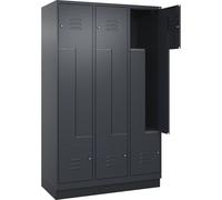 Taquilla en Z Classic PLUS C+P, 3 compartimentos