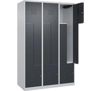 Taquilla en Z Classic PLUS C+P, 3 compartimentos