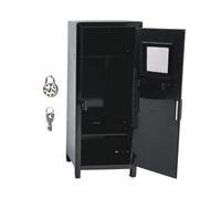 Taquilla Metálica De Escritorio,fuerte con cerradura y llave,Mini Armario con Cerradura | Para Escritorio, Oficina, Habitación, Dormitorio, Aula, Mujeres, Hombres, Niños, Estudiantes