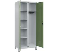 Taquilla para productos de limpieza Classic PLUS C+P, 1 compartimento, pared medianera