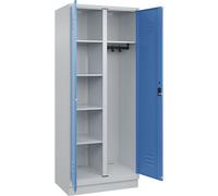 Taquilla para productos de limpieza Classic PLUS C+P, 1 compartimento, pared medianera