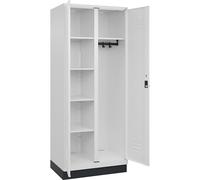 Taquilla para productos de limpieza Classic PLUS C+P, 1 compartimento, pared medianera