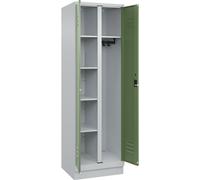 Taquilla para productos de limpieza Classic PLUS C+P, 1 compartimento, pared medianera