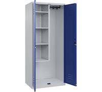 Taquilla para productos de limpieza Classic PLUS C+P, 1 compartimento, pared medianera corta