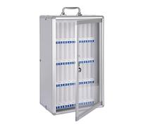 Taquilla para Teléfonos Móviles, Soporte para Teléfonos para El Aula, 12/24/36/48/60 Compartimentos, con Cerradura y Llaves, Diseño Transparente, para Aulas, Oficinas y Fábricas(Large)