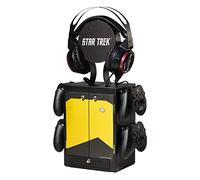 Taquilla para videojuegos Star Trek Xbox, PS4 - Almacenamiento de videojuegos (Almacenamiento de juegos y soporte para auriculares juego /Torre de almacenamiento de juegos, soporte para mando de PS4)