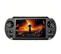 TAQY 4,3 pulgadas Joystick Doble Consola de Videojuegos 2000 Juegos Integrados Múltiples Simuladores Compatible con MP4/TV OUT Juegos Retro Portátil Para Viajes Juguetes Electrónicos