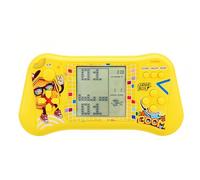TAQY Bloquear Consola de Juegos 999 en 1 Juegos Juego de Ladrillos Consola de Juegos de Bolsillo Retro Recuerdos de los 70/80/90 Juguetes Dispositivo de Juego portátil Regalos para niños (Yellow)