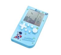 TAQY Bloquear Consola de Juegos con 26 Juegos Colores macarrones Retro Máquina de Juego de Bolsillo Juego Ladrillos Batalla de Tanques Juguete Dispositivo electrónico Mano Regalo para niños (Blue)