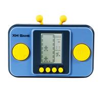 TAQY Consola de Juegos Creativity Brick Portátil Retro 26 Juegos de Bloques Nivel/Velocidad Ajustable Botones de Silicona Suave Carreras Juguetes Electrónicos Regalos Navideños para Niños (Blue)