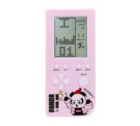 TAQY Dibujos Animados de Pandas Consola de Juegos Retro Cube 26 Juegos de Ladrillos 2574 Niveles Velocidad/dificultad Ajustables Juego Electrónico Gandheld Regalos de Juguetes Rompecabezas (Spink)