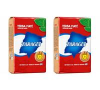 Taragui Yerba Mate con tallos de 1 kg (2.2 libras), paquete de 2