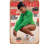Taraji P. Henson - Póster de celebridades para decoración de pared del hogar, letrero de metal retro, 20 x 30 cm