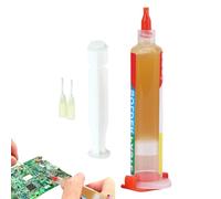 TARAKO Pasta fundente para soldar,Pasta fundente sin Lavado de 10 ml para soldar con diseño de jeringa | Jeringa de Pasta de Soldadura para teléfonos, Placas de circuitos, televisores, sensores,