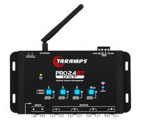 Taramps Pro 2.4 BT Bluetooth DSP Crossover Full, procesador de señal digital, ecualizador de audio para automóvil con aplicación, ganancia de hasta 9 V, ecualización gráfica de 15 bandas, 12