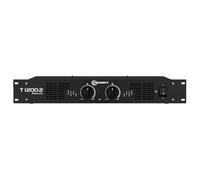 Taramps T1200.2 - Amplificador de potencia profesional de 1200 W RMS de 2 canales para montaje en rack, 2 x 600 W a 4 ohmios, entradas XLR y 0.25 pulgadas, salidas Speakon, cruces LPF/HPF