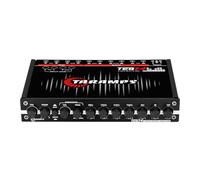 TARAMPS TEQ 7.4 Pro - Sistemas de audio para coche, ecualizador gráfico de 7 bandas, ecualizador de iluminación azul, capacidad avanzada, ajuste de canal de entrada, control de volumen principal