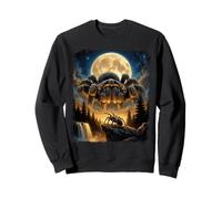 Tarántula Gigante Luna Dark Fantasy Araña Gráfico Sudadera