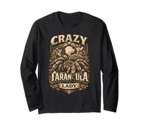 Tarántulas araña Crazy Tarantula Lady Manga Larga