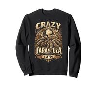 Tarántulas araña Crazy Tarantula Lady Sudadera