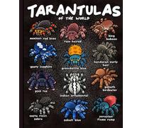 Tarantulas of the World Notebook: Cute Spider Journal for School, Biology Class, and Nature Loving Kids