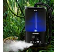 Tararium - Humidificador automático para terrario con temporizador y sensor de humedad - Humidificador automático para serpientes, camaleones, tortugas, niebla ultrasónica silenciosa, 5 l