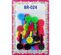 TaraTara Girls Super Cute Auto Bisagra de plástico Mulit Design Pasadores para el pelo Selección, , , Br24., 1 uds. por paquete, 1.00[set de ]