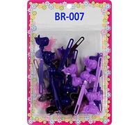 TaraTara - Pasador de pelo para niñas, diseño de bisagra, , , BR7., 1 uds. por paquete, 1.00[set de ]