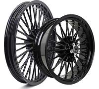 TARAZON 19x2.5 16x3.0 36 radios gruesos Ruedas traseras tubeless Llantas delanteras para Sportster IRON XL883N / 1200N 2000-UP