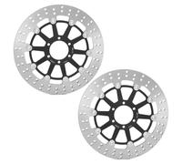 TARAZON 2 Discos de Freno Delantero para Yamaha FZR600 FZR600R 89-95, XJR400 95-00, FJ 1200 90-96, TDM 850 91-95, TRX 850 95-00, FZ750 GENESIS 89-92, FZS 600 FAZER 98-03