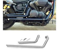 TARAZON Tiros cortos Tubos de escape escalonados para Yamaha XV950 XVS950 Star Bolt 10-16 17 18 2010-2018