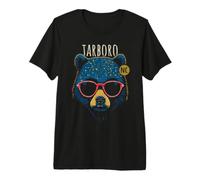 Tarboro NC USA - Diseño de Oso con Gafas de Sol Camiseta Premium