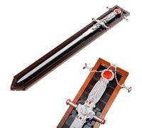 Tarcury Juego de Bloques de Construcción Espada Sagrada Mágica, 605 Piezas Kit de Construcción Katana Anime con Estuche, Juguete de Construcción Creativo para Coleccionistas Cosplay