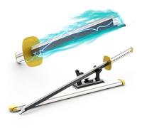 Tarcury Kit de construcción para Espada de Anime Wado Ichimonji, Modelo de Katana de 98,5" con Funda y Soporte - 806 Piezas. Ideal para niños y Adultos