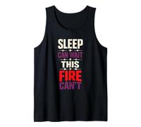 Tarde en la Noche Camping fogata Noche Humor Camping Noches Fuego Camiseta sin Mangas