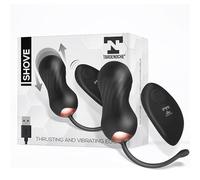 Tardenoche Balas y Huevos Vibradores Marca Shove Huevo con Movimiento Thrusting y Vibrador con Control Remoto