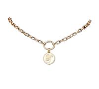 TARENMAEIT Elegante collar con colgante de letra para el día de la madre para mujer, con placa de nombre, cadena de clavícula, gargantilla de personalidad, joyas, regalos, decoración, accesorios de
